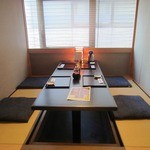 Sushi Ichimon - 個室の様子。