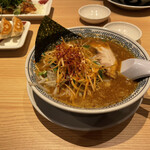 丸源ラーメン - ねぎ味噌ラーメン