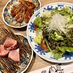 広島ホルモン・冷麺・元祖たれ焼肉 肉匣 - チョレギサラダ