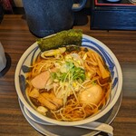 Ramen Kengou - 今日の味玉煮干し(醤油)ら〜めん¥900