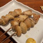 なかの家 - ぼんじり(塩)¥500