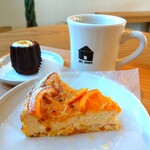 My Home Coffee, Bakes, Beer - ■無農薬オレンジとラム酒のチーズケーキ(季節限定)