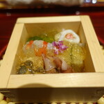 銀座 しのはら - 海鮮ジュレがけ