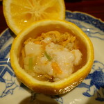 銀座 しのはら - 混ぜて食べます