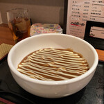 なかの家 - 名物かれーうどん¥850
ウーロン茶¥330