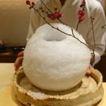 銀座 しのはら - 雪だるま