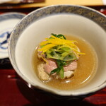 銀座 しのはら - 鴨肉鍋仕立て