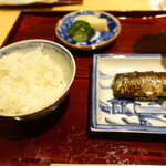 銀座 しのはら - 鰯と漬物で