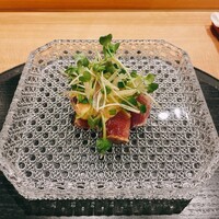 北浜鮨やまの - マグロのあて