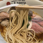 入鹿TOKYO - トゥルリとした麺