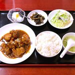 三和園 - 週替りランチ￥550　2022.2.24