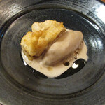 yokoyama - 菊芋の天ぷら コーヒーのアイス☕