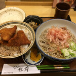 Echizen - 越前おろしそばと小鉢ソースカツ丼