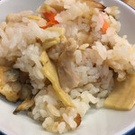 鳴子ホテル - 筍ご飯ー！