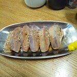 まるちゃん - レバーステーキ