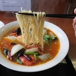 中国四川料理 天府仙臺 - 水煮蝦煨麺(2022.02)