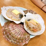 お食事処まるに - 帆立バター焼き