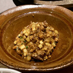 茶禅華 - 麻辣牛尾：牛テール肉の麻辣炒め