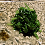 茶禅華 - 清炒豆苗：青菜の炒めもの