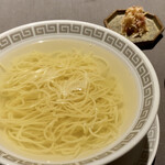 茶禅華 - 清湯麺と蟹のXO醬