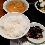 Minsei - 日替わりランチのひじき煮とご飯