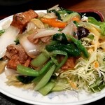 民生 - 紅焼豆腐野菜炒め