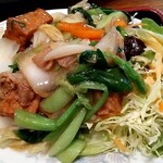 Minsei - 紅焼豆腐野菜炒め