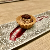 鉄板焼きWAGYU LIVERARY - フォアグラのショコラムースタルト