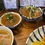 月と亀 - 鰯のつみれカレーとポークビンダルー