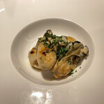 イタリア食堂のら - 牡蠣のブールノアゼット