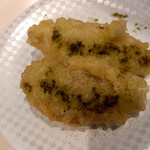 魚べい - まなかつおの天ぷら（茶塩）