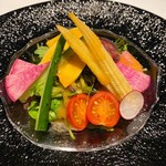 折衷Bar  シヅクトウヤ - 彩り野菜