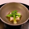 Yagyuunoshou - 料理写真:ごま豆腐にうるいとたらの芽のあしらいがお上手。