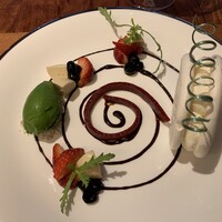 ミチノ・ル・トゥールビヨン - ムランゲ　シャンティ　春菊のトゥールビヨン仕立て