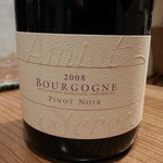 ワインとお宿　千歳 - ブルゴーニュ2008　PINOT　NOIR　赤