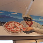 PIZZERIA CHIACCHIERONE - 2012/10/27　壁絵も完成！