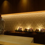 銀座 しのはら - 照明が落とされました