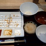 とんかつ薩摩 - 完食させて頂きました！