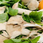 比良山荘 - ・天然舞茸＆クレソン