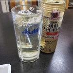 新町ストアー - 焼酎ハイボ(ジョッキ再利用)