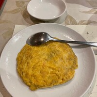 中華菜館 會賓楼 - カニの玉子焼き小サイズ
