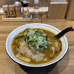 麺 鍾馗 - イベリコ豚スタミナ中華そば（900円）