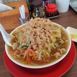 濃厚鶏白湯タンメン まつ井 - あっさりタンメン・野菜増量