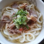 うどんの穂 - 肉うどん