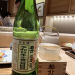 日本橋 蕎ノ字 - ◎若竹 立春朝搾り 純米吟醸生原酒（島田市  大村屋酒造場）