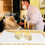 日本橋 蕎ノ字 - ☆太刀魚（静岡・駿河湾）。