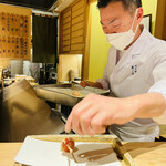 日本橋 蕎ノ字 - ◎フルーツトマトは熱いから火傷しないように気をつけて❗️