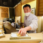 日本橋 蕎ノ字 - ◎きすの天ぷらは美味いよ〜！