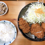 ロースカツ定食 修 - 
