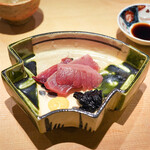 東麻布 天本 - 新湊メジマグロ